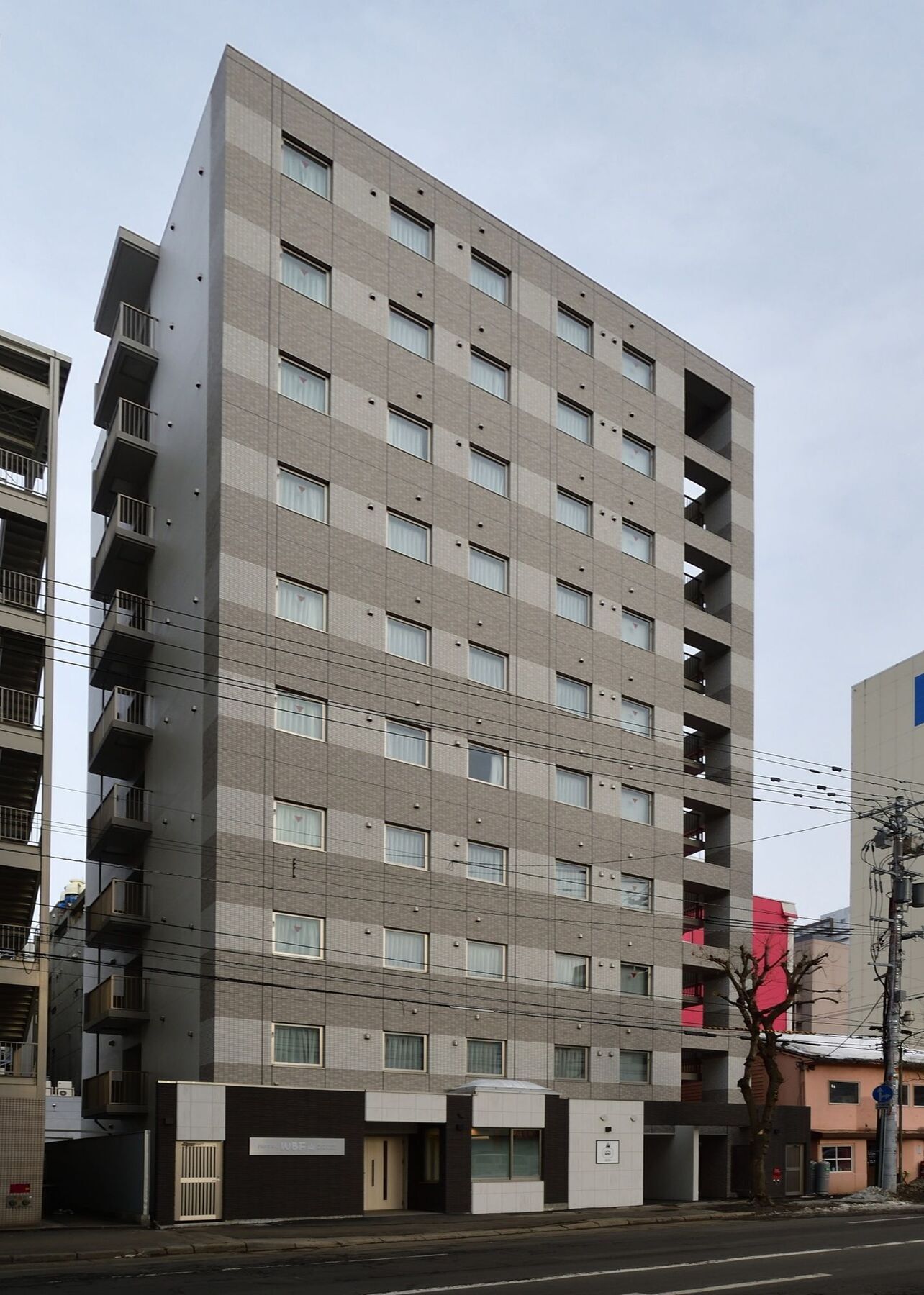 Hotel Axia Inn Sapporo Susukino Exterior foto