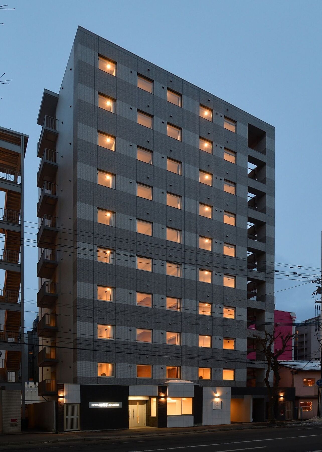 Hotel Axia Inn Sapporo Susukino Exterior foto